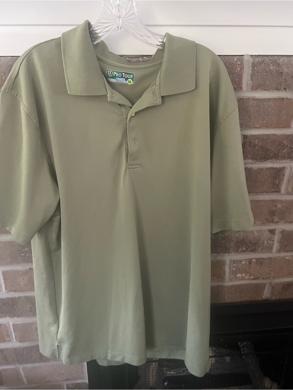 Men's Polo in Olive